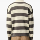 Cardigan ami de coeur con patch cuore in bianco Ami paris - uomo 