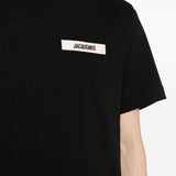 T-shirt Le T-shirt Gros Grain in nero Jacquemus - uomo 