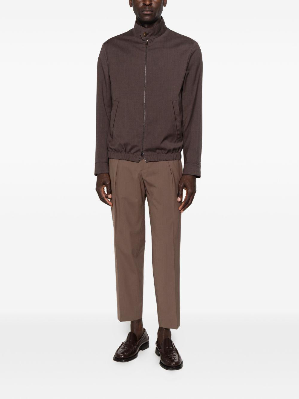 Pantaloni con passanti per cintura portobellos in marrone Briglia 1949 - uomo 