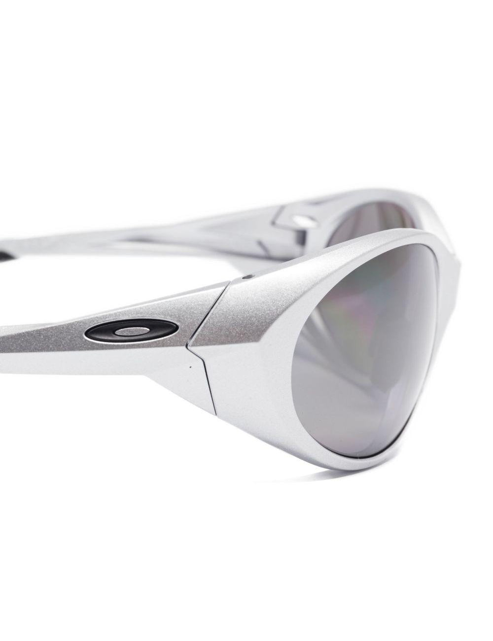 Occhiali da sole Eye Jacket Redux OO ovali in argento Oakley - unisex 