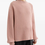 Maglione a coste in rosa Jil Sander - donna 