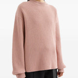 Maglione a coste in rosa Jil Sander - donna 