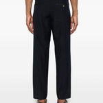 pantaloni donald in blu grayed - uomo 