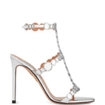 Sandali afterglow in argento Aquazzura - donna 