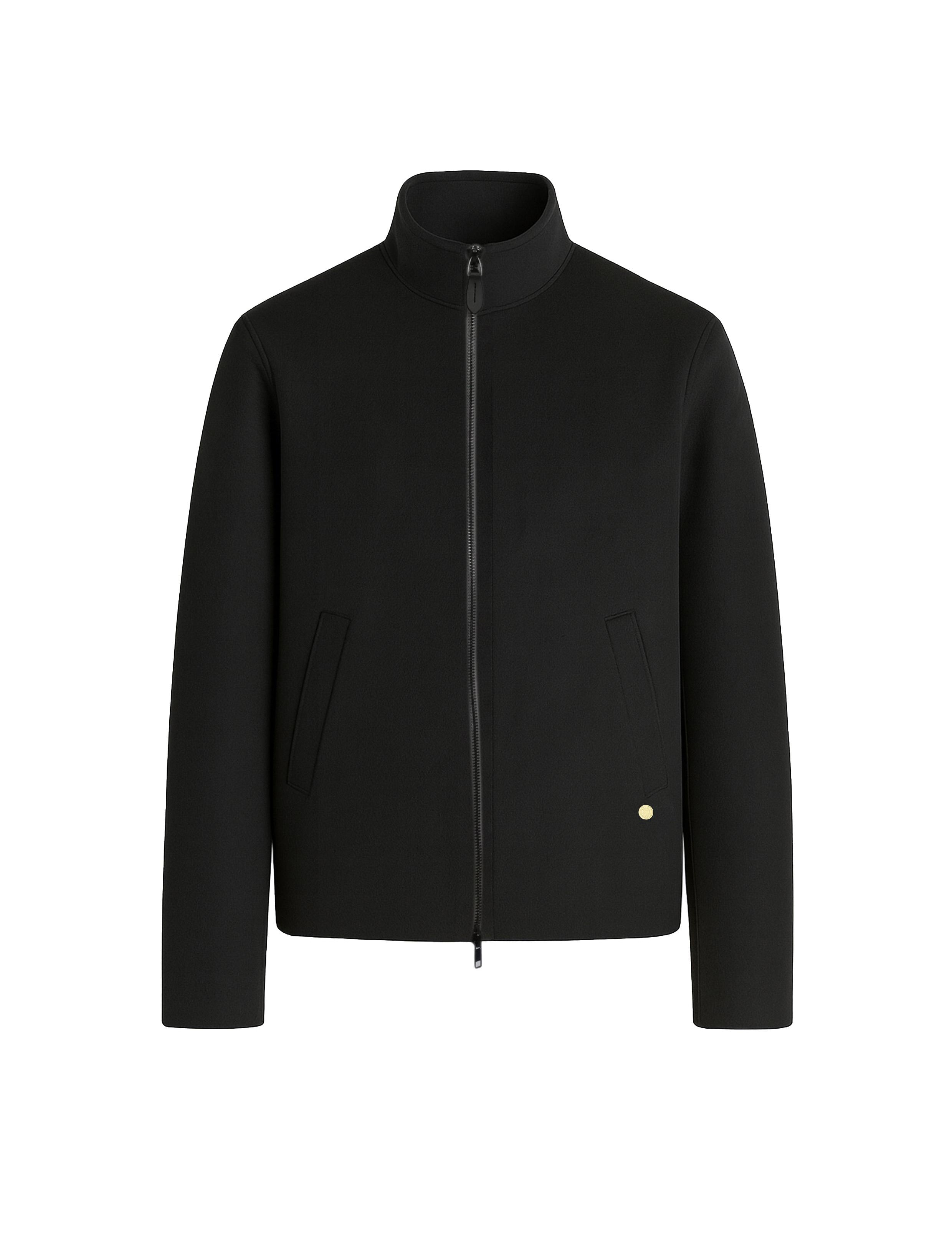 Giacca con zip in nero Grayed - uomo 