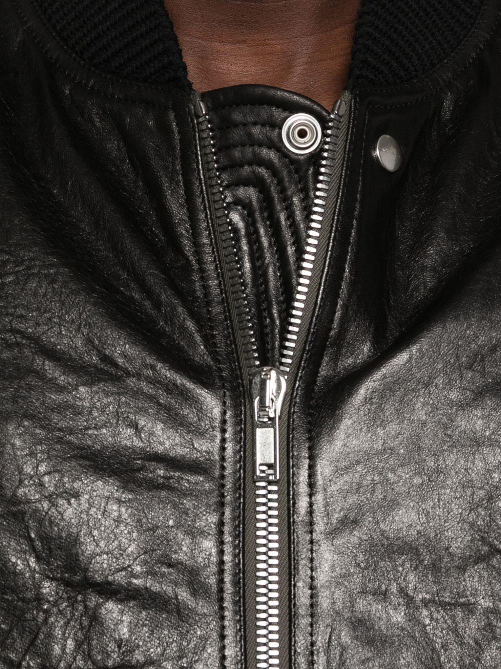Bomber Classic Flight in nero Rick Owens - uomo 
