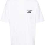 T-shirt con stampa in bianco Drole de monsieur - uomo 