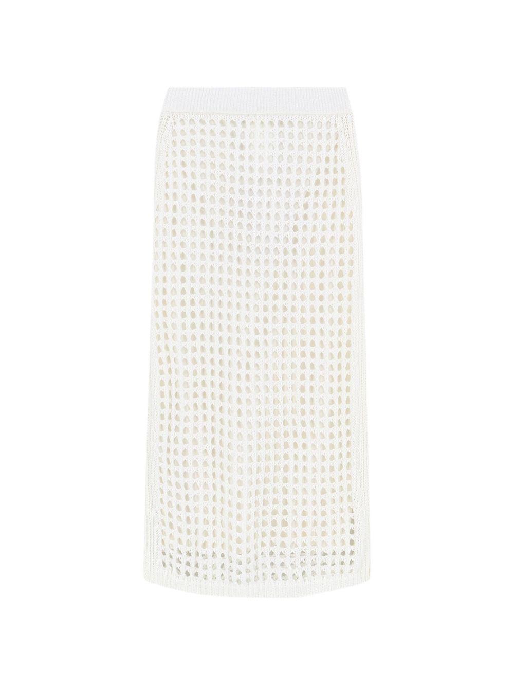 Gonna Geode in bianco Max Mara - donna 