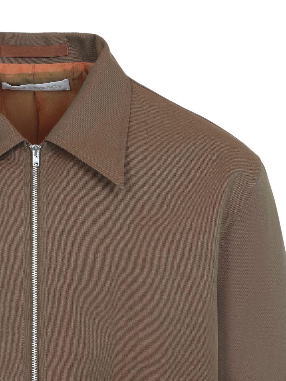 GIACCA CON ZIP MINI in grigio talpa Our Legacy - UOMO 