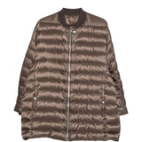 Parka trapuntata flight in marrone Rick Owens x Moncler - unisex<BR/> 