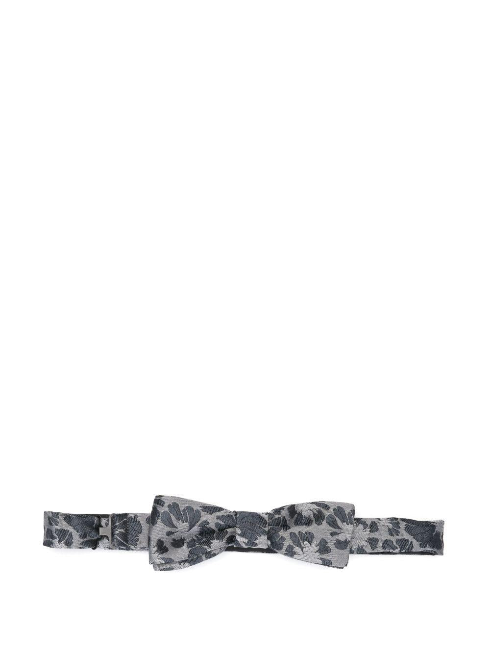 Papillon stampato in grigio Dries Van Noten - uomo 