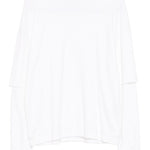 T-shirt a maniche lunghe in bianco Darkpark - uomo 