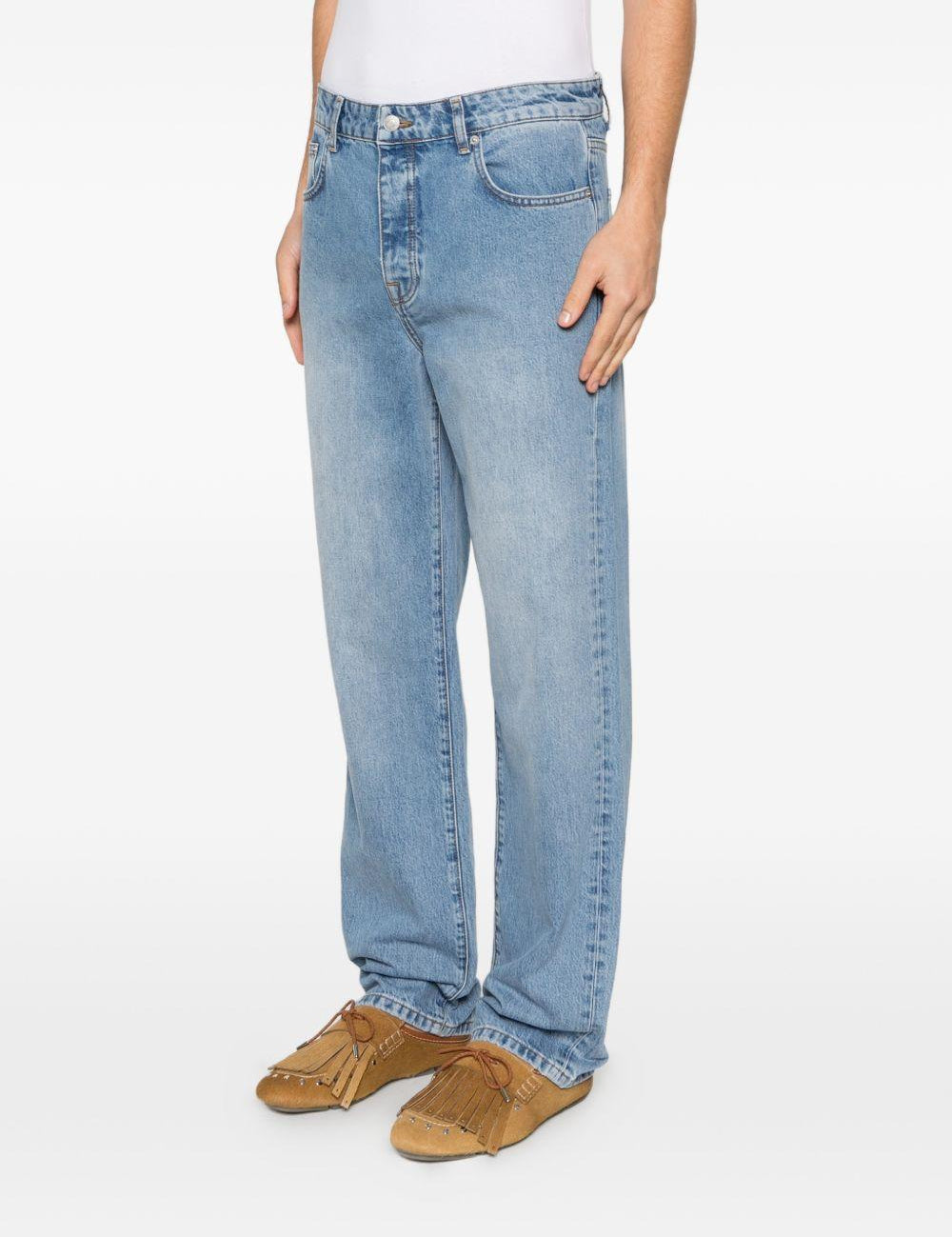 Jeans a gamba dritta in blu Simkhai - donna 