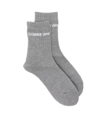 Calzini con dettaglio del logo in grigio Comme des garcons homme plus - uomo 