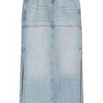 Gonna denim in blu - donna 