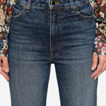 Jeans dritti Danielle in blu Khaite - donna 
