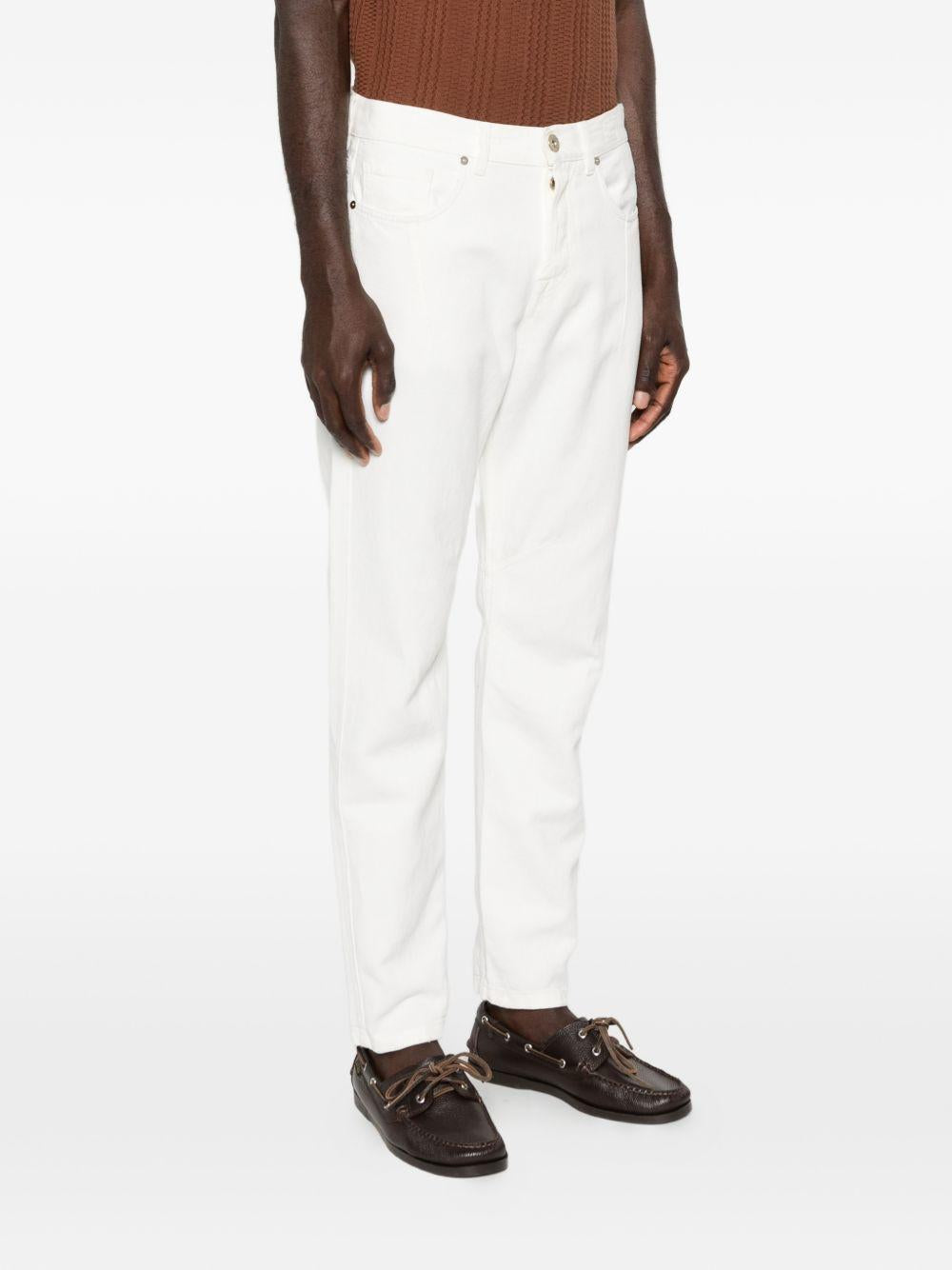 Jeans con tasche in bianco Eleventy - uomo 