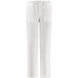 Pantaloni in lino ventura in bianco Aspesi - uomo 
