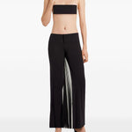 Pantaloni Infinity in nero Courrèges - donna 