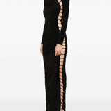 Abito lungo Xena In Deviant in nero The New Arrivals - donna 