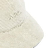 Berretto da baseball in velluto a coste Charlie in verde A.P.C. - unisex 