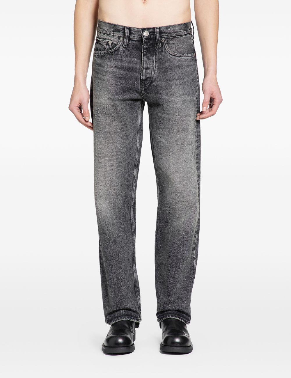 Jeans con effetto schiarito in nero Sunflower - uomo 