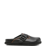Mules in pelle con fibbia in nero Birkenstock 1774 - uomo 