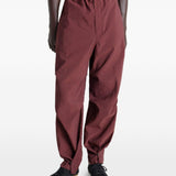Pantaloni con pieghe in rosso Lemaire - uomo 