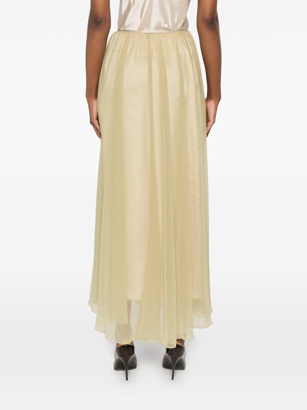 Gonna midi a strati in beige Forte Forte - donna 