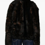 Giacca in shearling in marrone Toteme - donna 