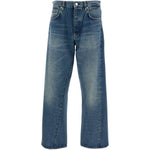Jeans a gamba larga con cinque tasche in blu Sunflower - uomo 
