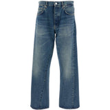 Jeans a gamba larga con cinque tasche in blu Sunflower - uomo 