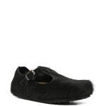 Mocassini in suede paris the rebel in nero Birkenstock x sftm - donna 