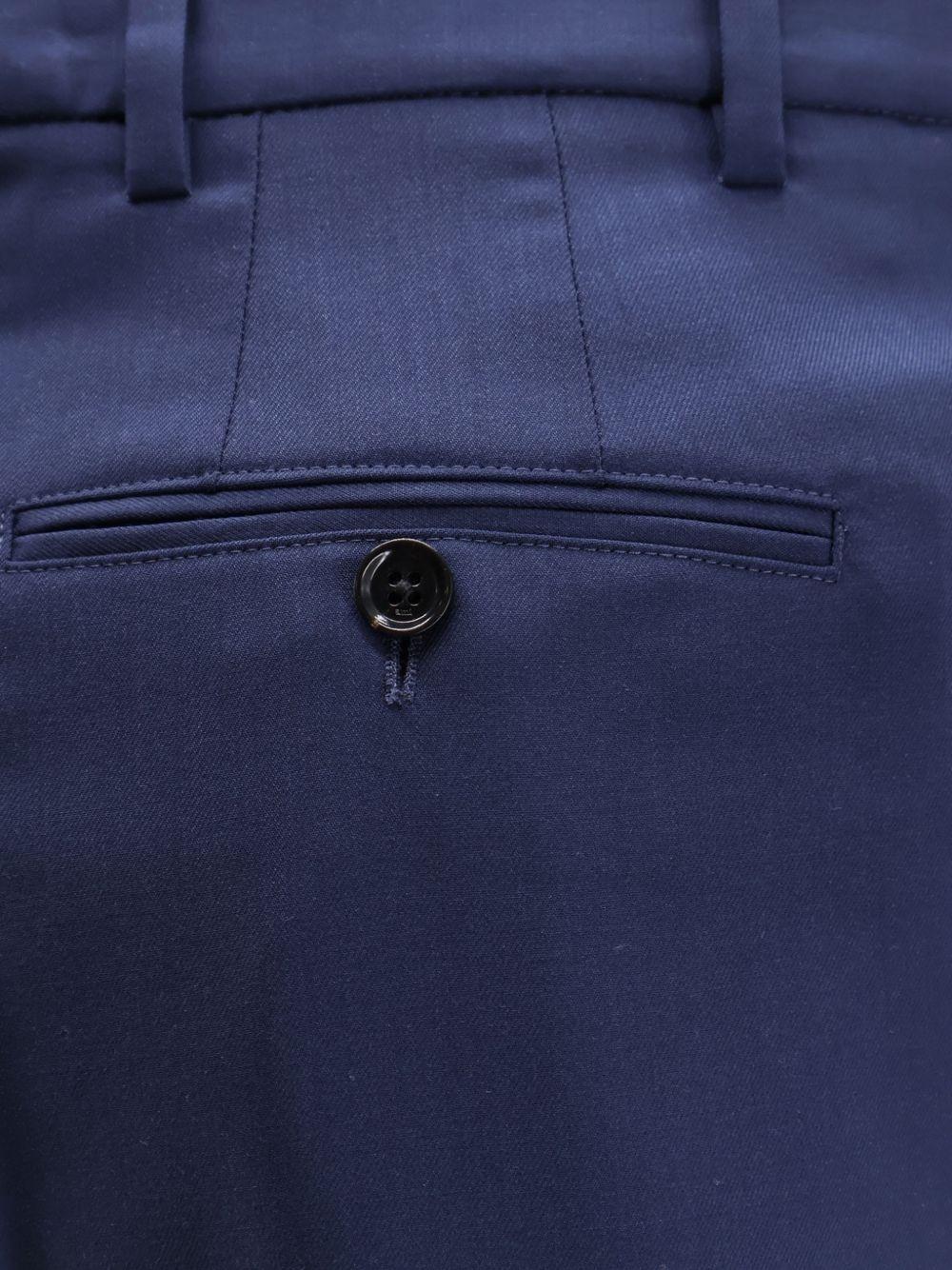 Bermuda plissettati in blu Ami paris - uomo 