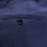 Bermuda plissettati in blu Ami paris - uomo 
