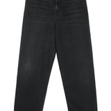 Jeans a gamba ampia in nero Sefr - uomo 