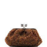 Borsa clutch eschimo in marrone Max Mara Weekend - donna 