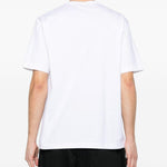 T-shirt con logo in bianco Comme des garcons homme - uomo 