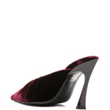 Mules con ruches in bordeaux Mugler - donna 