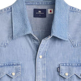 Giacca Sawtooth in blu Levi's blue tab - uomo 