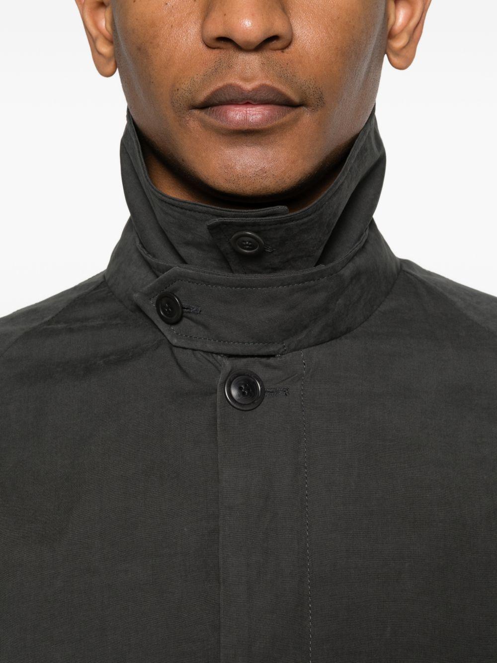 Trench lungo Runner in grigio YMC - uuomo 