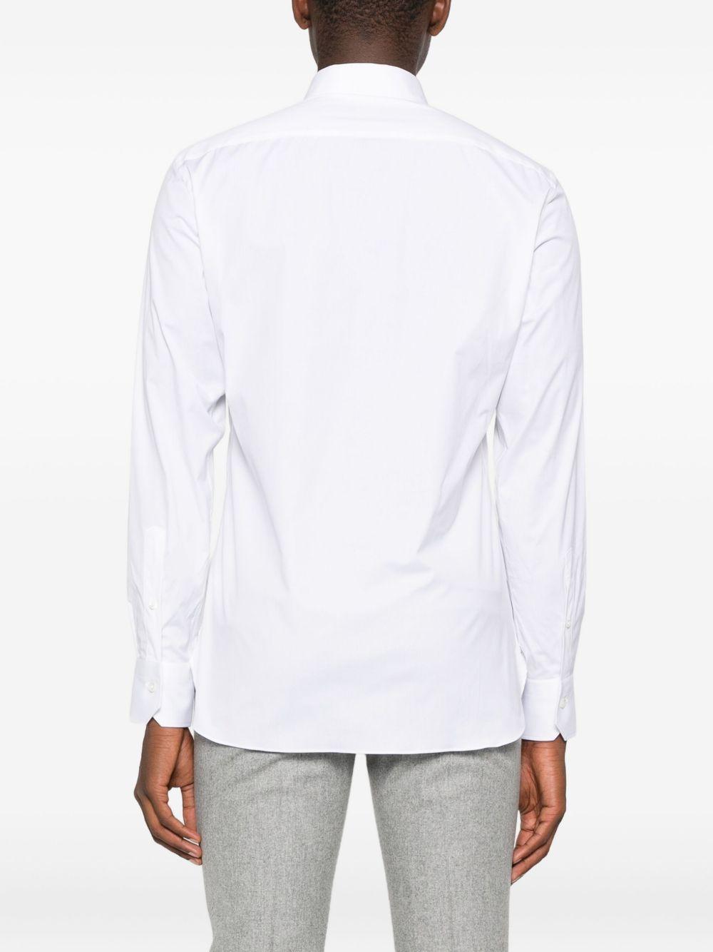 Camicia classica in bianco Zegna - uomo 