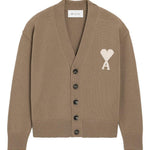 Cardigan ami de coeur in marrone Ami paris - unisex 