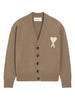 Cardigan ami de coeur in marrone Ami paris - unisex