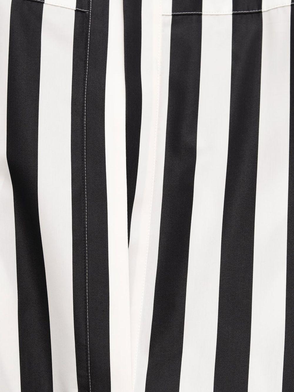 Abito a righe la tunique moisson in bianco e nero Jacquemus - donna 