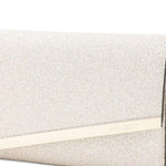 Clutch Emmie con microglitter in oro Jimmy choo - donna 