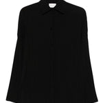 Camicia a maniche lunghe in nero Forte forte - donna 
