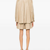 Giacca-camicia con tasche pomposa in beige Maxmara weekend - donna 