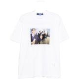 T-shirt con stampa in bianco Junya watanabe - uomo 