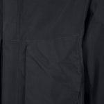 Parka con cappuccio in nero Laminar - uomo 
